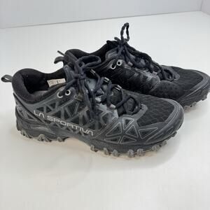 La Sportiva Bushido II Women's Size 7.5 Trail Running Shoes Black